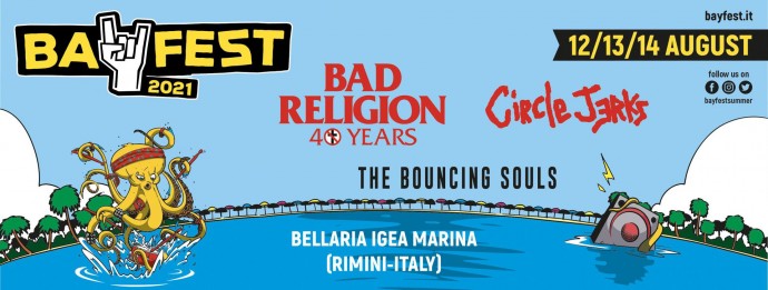 Bay Fest 2021: arrivano Bad Religion, The Circle Jerks e The Bouncing Souls